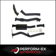 PERFORM-EX 3" TURBO BACK EXHAUST FITS NISSAN NAVARA D22 3.0L ZD30 2001-2006 - NO CAT/MUFFLER (NI213-MO)