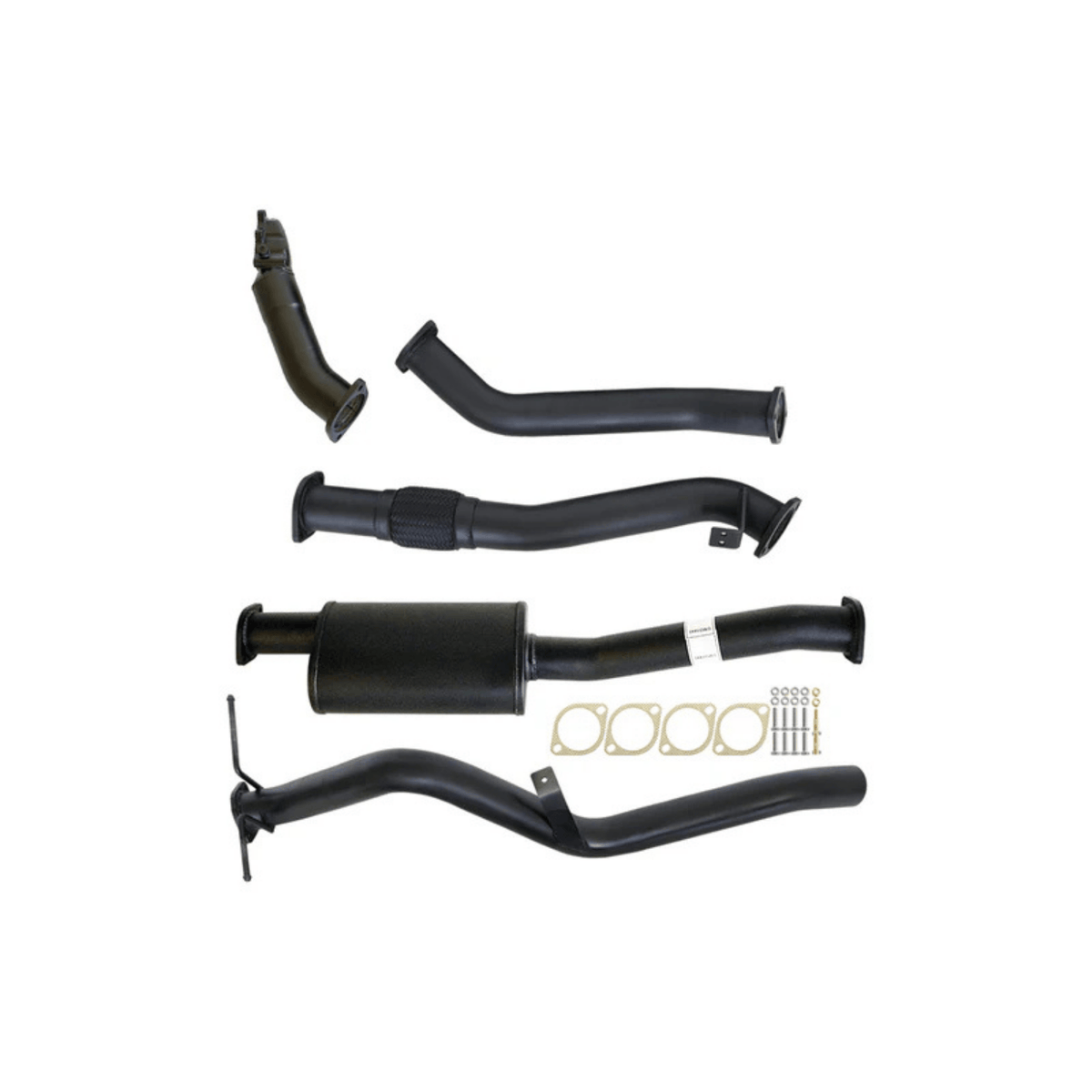 PERFORM-EX 3" TURBO BACK EXHAUST FITS NISSAN NAVARA D22 3.0L ZD30 2001-2006 - NO CAT/MUFFLER (NI213-MO)