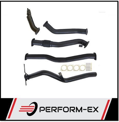 PERFORM-EX 3" TURBO BACK EXHAUST PIPE ONLY FITS NISSAN NAVARA D22 3.0L ZD30 2001-2006 (NI213-PO)