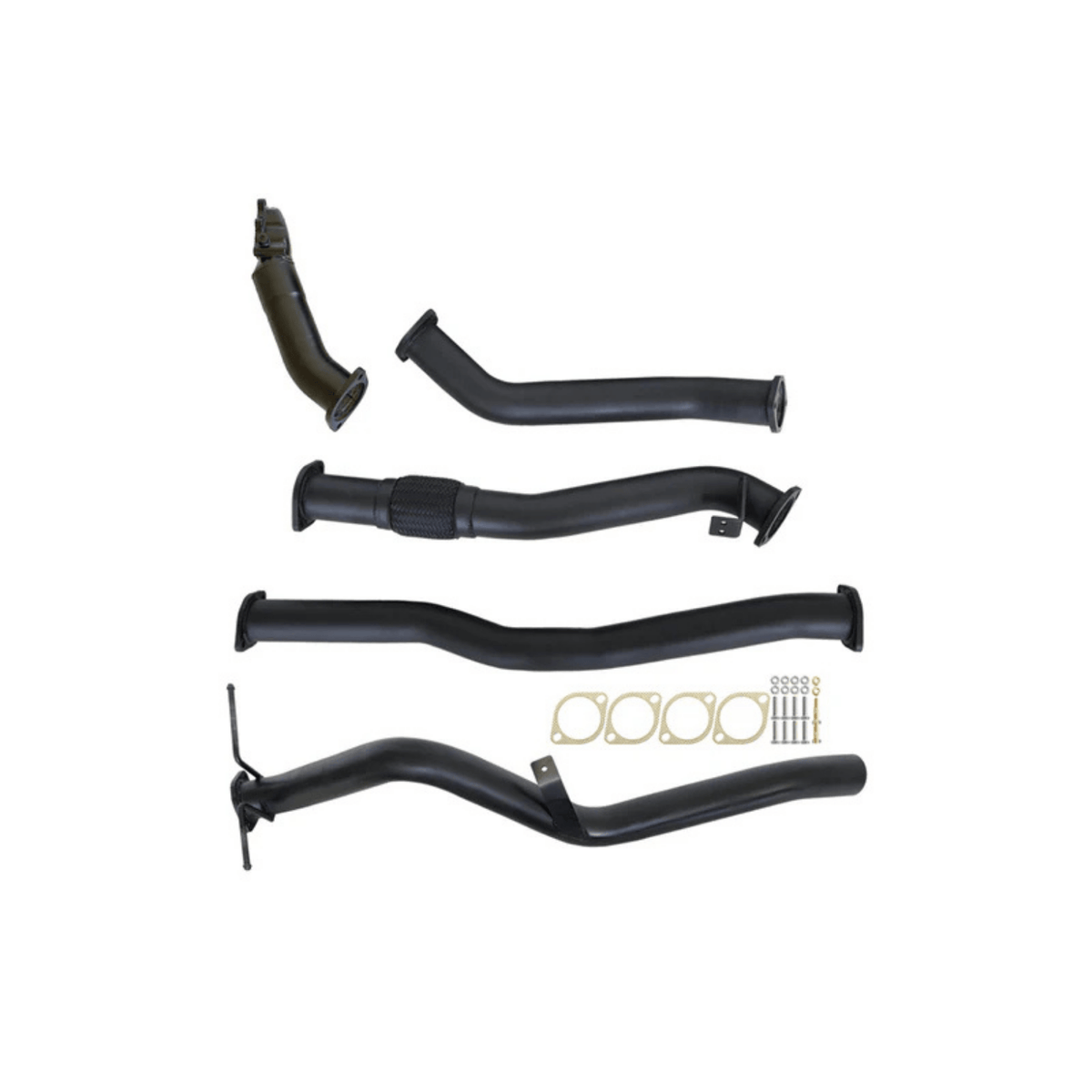 PERFORM-EX 3" TURBO BACK EXHAUST FITS NISSAN NAVARA D22 3.0L ZD30 2001-2006 - NO CAT/PIPE ONLY (NI213-PO)