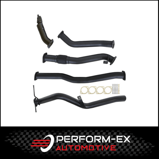 PERFORM-EX 3" TURBO BACK EXHAUST FITS NISSAN NAVARA D22 3.0L ZD30 2001-2006 - NO CAT/PIPE ONLY (NI213-PO)