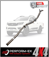 PERFORM-EX 3" STAINLESS STEEL DPF BACK EXHAUST SYSTEM FITS NISSAN NAVARA D23 NP300 2.3L TD 4CYL 2015-ON
