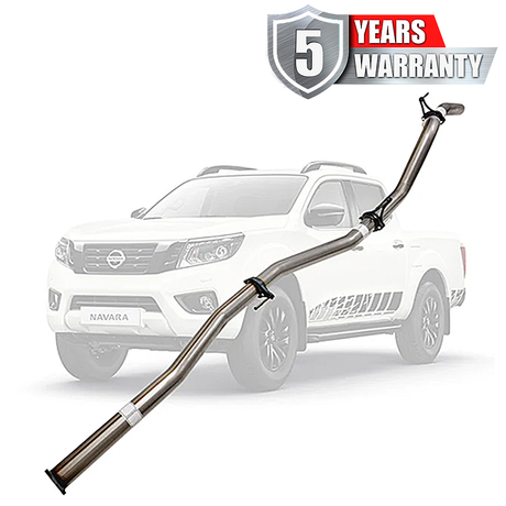 PERFORM-EX 3" STAINLESS STEEL DPF BACK EXHAUST SYSTEM FITS NISSAN NAVARA D23 NP300 2.3L TD 4CYL 2015-ON