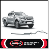 REDBACK 3" 409 STAINLESS STEEL DPF BACK EXHAUST SYSTEM FITS NISSAN NAVARA D23 NP300 2.3L TD 5/2015-ON