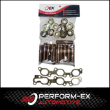 EXHAUST MANIFOLD GASKET, STUD & NUT KIT FITS TOYOTA LANDCRUISER FZJ78R 4.5L 1FZ
