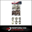 EXHAUST MANIFOLD GASKET, STUD & NUT KIT FITS TOYOTA LANDCRUISER HZJ79R 4.2L 1HZ