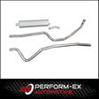 STANDARD EXHAUST SYSTEM FITS FORD FALCON XK XL XM XP 6CYL 170 SEDAN WAGON UTE