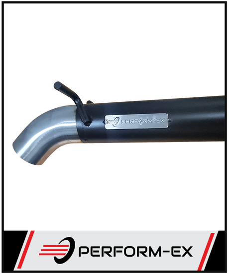 PERFORM-EX 2.5" MUFFLER DELETE ELIMINATOR PIPE FITS FORD RANGER PX 3.2L TD 11-15