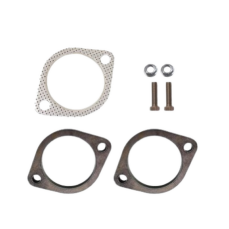2 1/2" (63MM) X 2 BOLT FLANGE PLATE KIT (MILD STEEL)