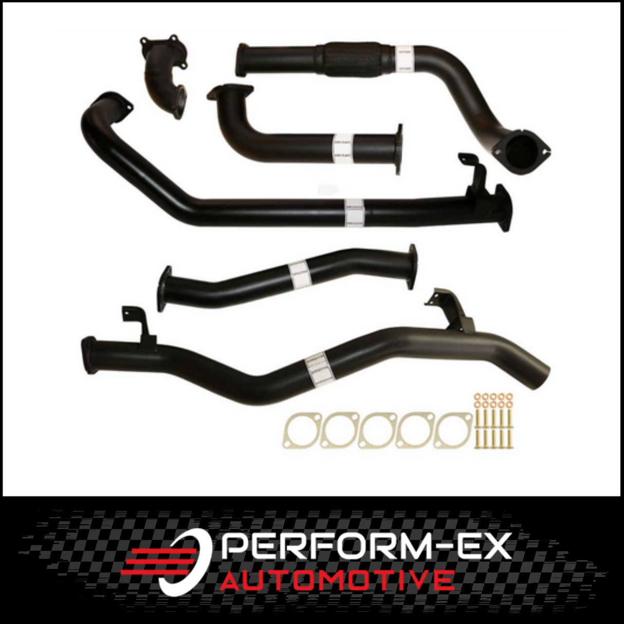 PERFORM-EX 3" TURBO BACK EXHAUST PIPE ONLY FITS TOYOTA LANDCRUISER HDJ79R 1999-2007