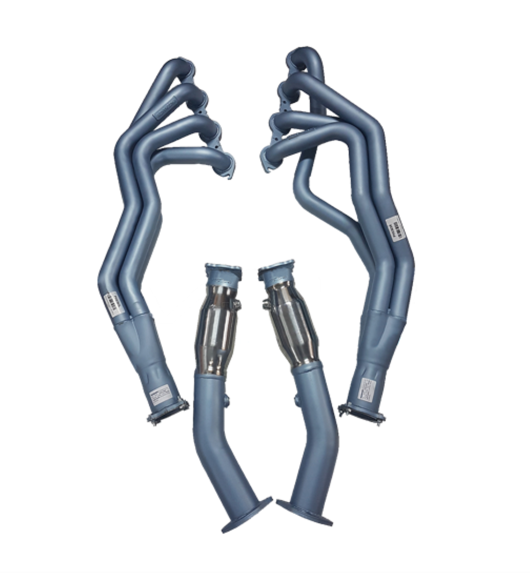 PACEMAKER 1 3/4" EXTRACTORS & 3" HIGH FLOW CATS FITS HOLDEN COMMODORE VT VU VX VZ VY 5.7L 6.0L V8 (PH5361KIT)