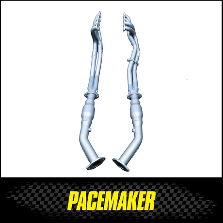 PACEMAKER 1 5/8" TRI-Y EXTRACTORS & 2.5" HIGH FLOW CATS FITS HOLDEN COMMODORE VT VU VX VZ VY 5.7L 6.0L V8 (PH5367KIT)