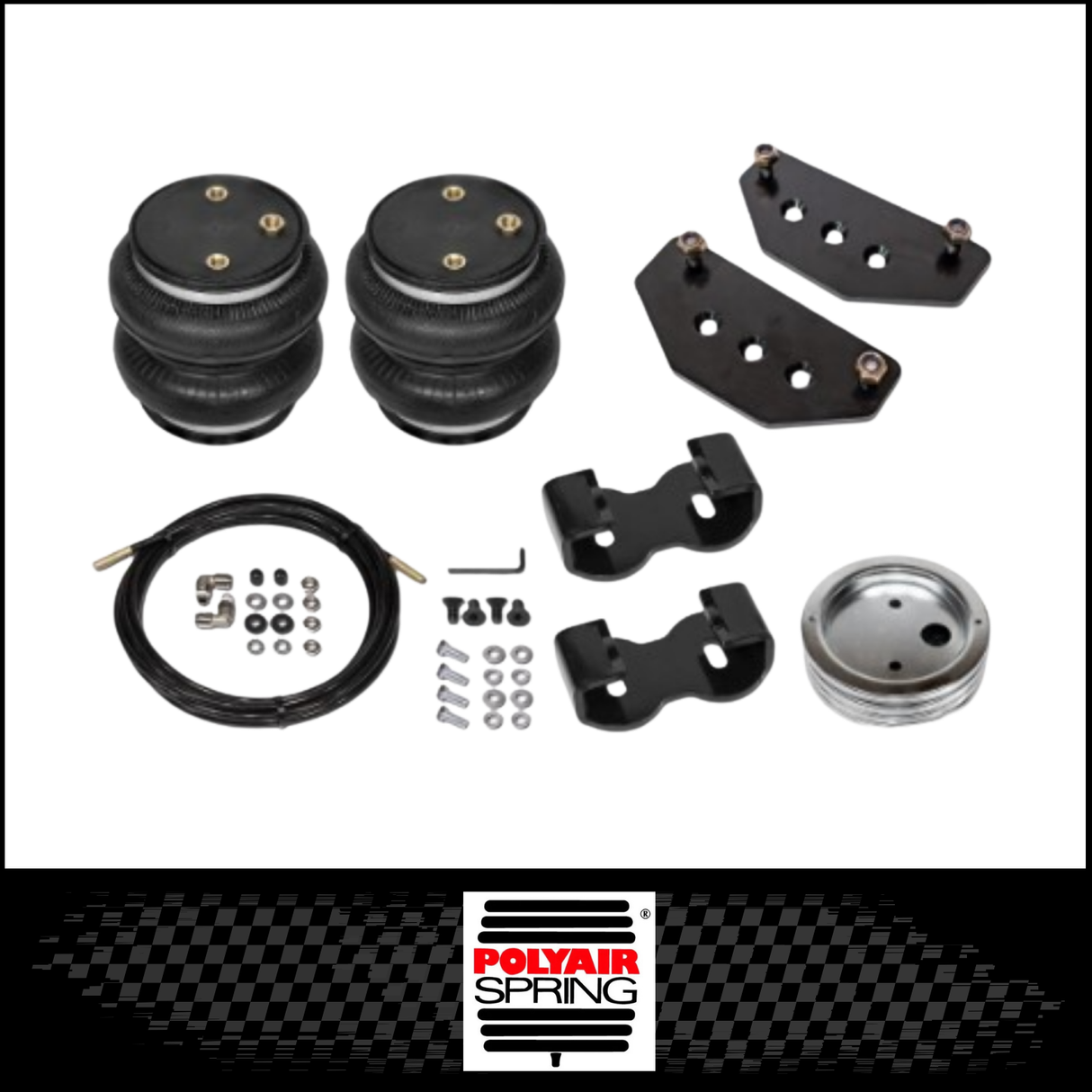 POLYAIR AIRBAG SUSPENSION KIT FITS FORD RANGER PX 4WD 6/2011-4/2022