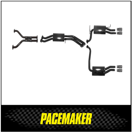 PACEMAKER 2.5" CATBACK EXHAUST SYSTEM FITS FORD FALCON FG FG-X GT XR8 5.0L COYOTE SEDAN 2010-2016 (PP4170-01)
