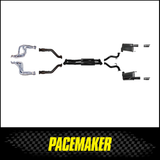 PACEMAKER HEADERS, CATS AND 2.5" CATBACK EXHAUST SYSTEM FITS FORD MUSTANG COUPE FM 6TH GEN 5.0L V8 COYOTE 2015-2017 (PP4178-03)