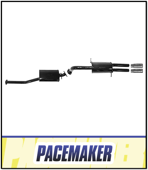 PACEMAKER 2.5" CATBACK EXHAUST SYSTEM FITS FORD FALCON BA BF FG 4.0L XR6 UTE 10/2002-10/2016 (PP4490-03)
