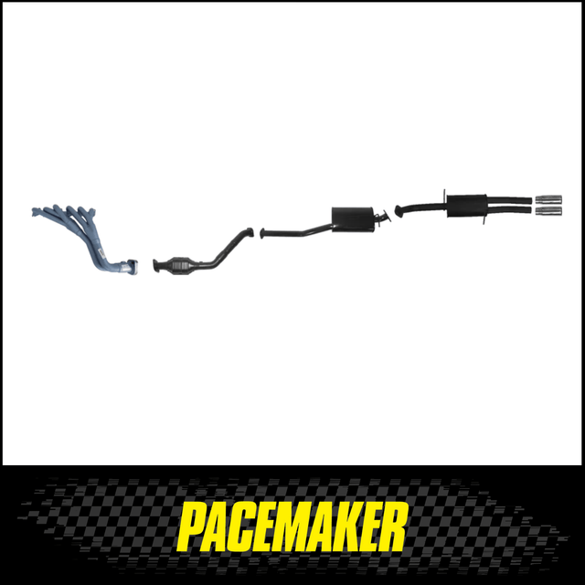 PACEMAKER EXTRACTORS, CAT & CATBACK EXHAUST SYSTEM FITS FORD FALCON BA BF FG 4.0L XL XLS UTE 10/2002-10/2016 (PP4490-07)