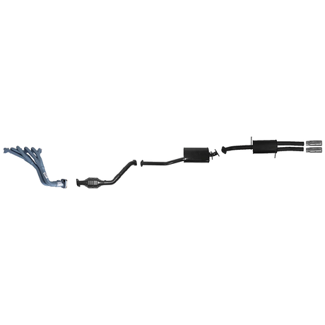 PACEMAKER EXTRACTORS, CAT & CATBACK EXHAUST SYSTEM FITS FORD FALCON BA BF FG 4.0L XR6 UTE 10/2002-10/2016 (PP4490-08)