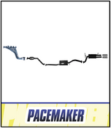 PACEMAKER EXTRACTORS, CAT & CATBACK EXHAUST SYSTEM FITS FORD FALCON FG 4.0L XR6 SEDAN 5/2008-10/2016 (PP4490-10)