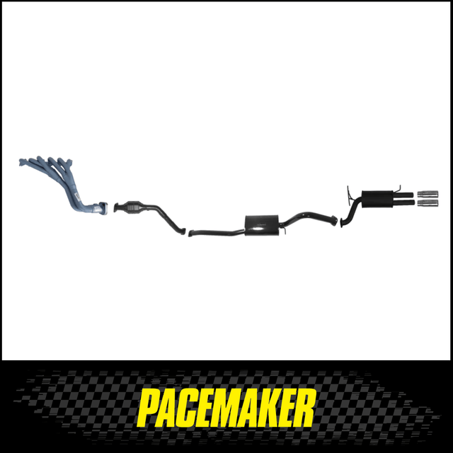 PACEMAKER EXTRACTORS, CAT & CATBACK EXHAUST SYSTEM FITS FORD FALCON FG 4.0L XR6 SEDAN 5/2008-10/2016 (PP4490-10)