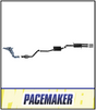 PACEMAKER EXTRACTORS, CAT & CATBACK EXHAUST SYSTEM FITS FORD FALCON BA BF FG 4.0L XL XLS UTE 10/2002-10/2016 (PP4495-02)