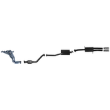 PACEMAKER EXTRACTORS, CAT & CATBACK EXHAUST SYSTEM FITS FORD FALCON BA BF FG 4.0L XR6 UTE 10/2002-10/2016 (PP4495-03)