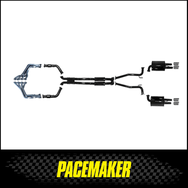 PACEMAKER ENGINE BACK EXHAUST SYSTEM FITS HOLDEN STATESMAN/CAPRICE WM WN 6.0L 6.2L LS2 LS3 V8 8/2006-10/2017 (PP5381-16)
