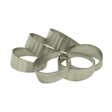 1.5" (38MM) X 90 DEGREE PIE CUT BEND 1D TIGHT RADIUS BRUSHED 304 STAINLESS STEEL