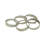 4" (101MM) X 45 DEGREE PIE CUT BEND 1.5D RADIUS BRUSHED 304 STAINLESS STEEL