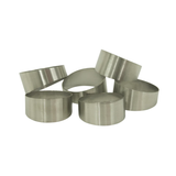 2.5" (63MM) X 90 DEGREE PIE CUT BEND 1.5D RADIUS BRUSHED 304 STAINLESS STEEL