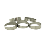 2.5" (63MM) X 45 DEGREE PIE CUT BEND 1.5D RADIUS BRUSHED 304 STAINLESS STEEL