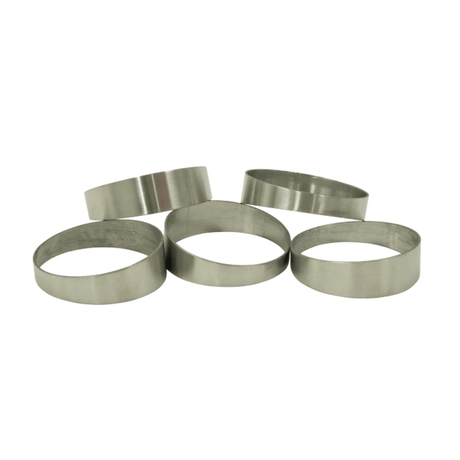 2.5" (63MM) X 45 DEGREE PIE CUT BEND 1D TIGHT RADIUS BRUSHED 304 STAINLESS STEEL