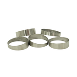 3" (76MM) X 45 DEGREE PIE CUT BEND 1.5D RADIUS BRUSHED 304 STAINLESS STEEL