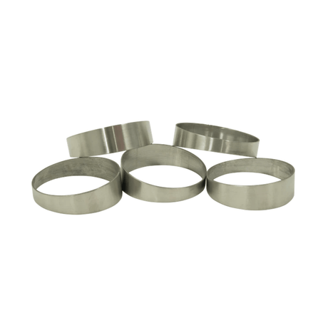 3" (76MM) X 45 DEGREE PIE CUT BEND 1.5D RADIUS BRUSHED 304 STAINLESS STEEL