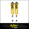 RAW 4X4 NITRO COMPLETE FRONT STRUTS (2" RAISED) TOYOTA HILUX KUN26R N70 2005-2015 (0-50KG)