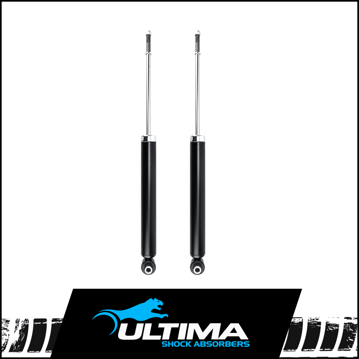 REAR NITRO GAS ULTIMA SHOCKS (PAIR) FITS TOYOTA COROLLA ZRE182R 10/2012-8/2018
