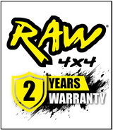 RAW 4X4 REAR 2" (50MM) RAISED LEAF SPRINGS FITS FORD RANGER PXI PXII 9/2011-8/2015