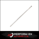 UNIVERSAL EXHAUST HANGER ROD 12MM X 300MM SINGLE HEAD STAINLESS STEEL