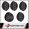EXHAUST RUBBER MOUNT KIT FITS TOYOTA HILUX RZN174R 2.7L 4CYL 1/98-12/02