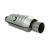 UNIVERSAL EURO 5 ROUND CAT CONVERTER - 2.25" (57MM) 400 CPSI WITH CENTRE O2 (SA5225R2C)