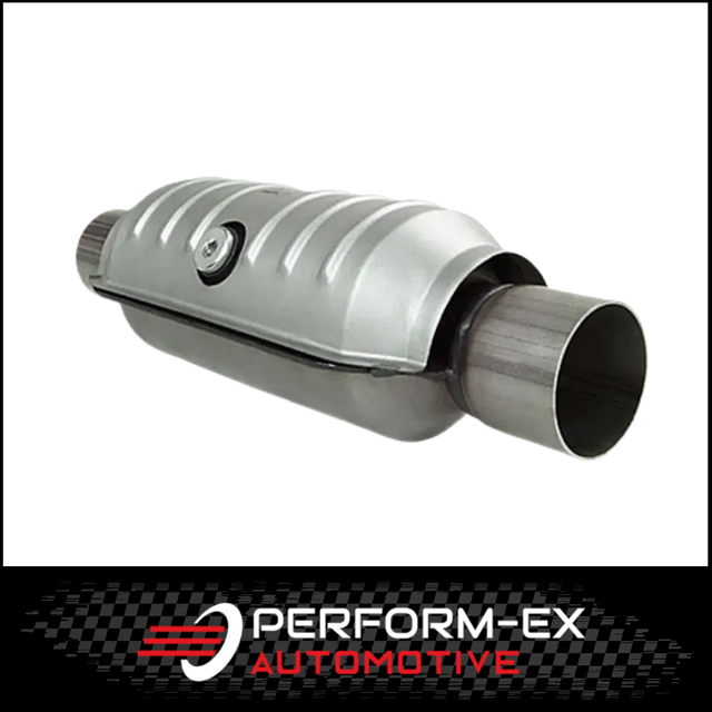 UNIVERSAL EURO 5 ROUND CAT CONVERTER - 2.5" (63MM) 400 CPSI WITH CENTRE O2 (SA5250R2C)