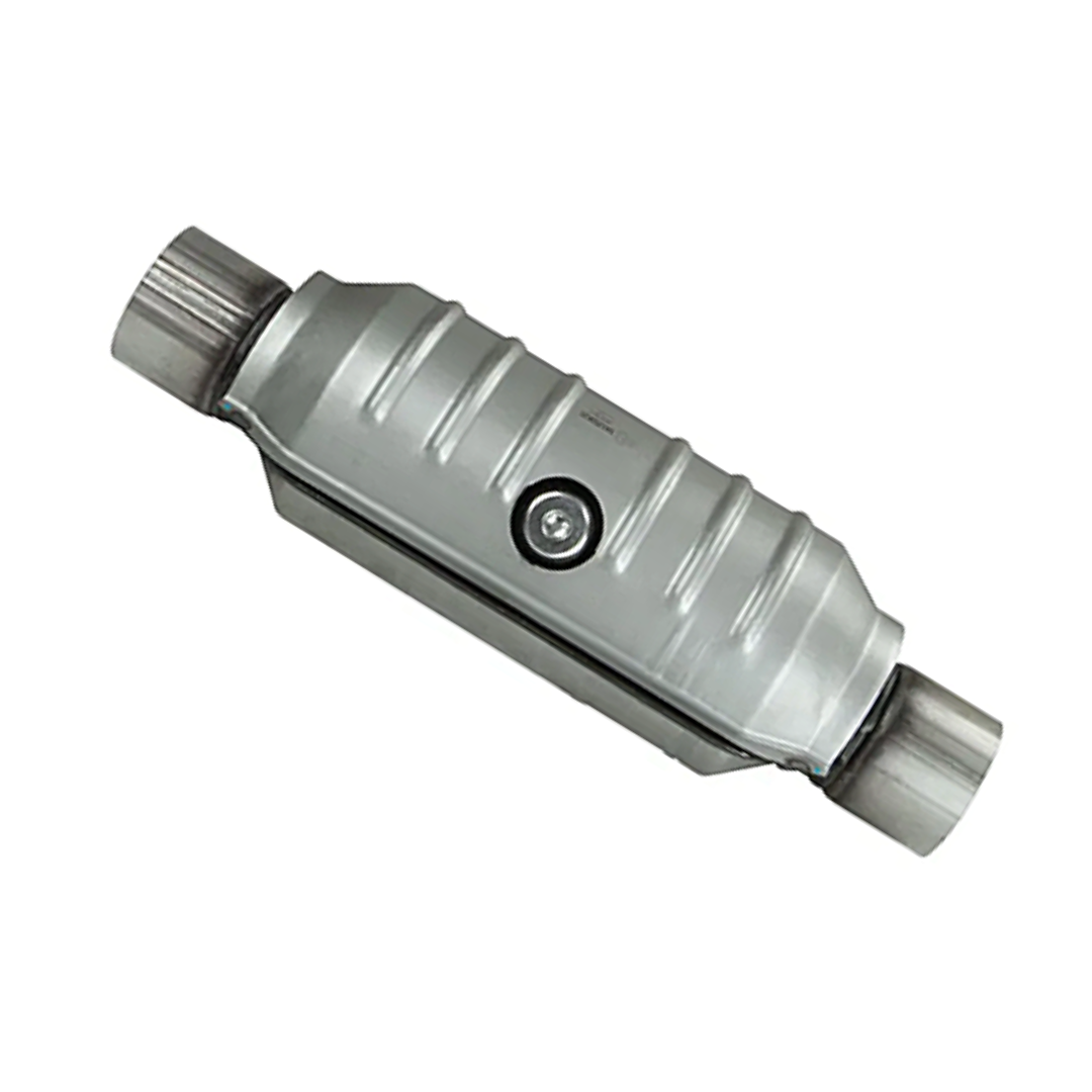 UNIVERSAL EURO 6 ROUND CAT CONVERTER - 2.25" (57MM) 400 CPSI WITH CENTRE O2 (SA6225R2C)