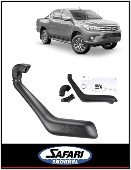 SAFARI SNORKEL KIT FITS TOYOTA HILUX GUN126R N80 2.8L TD 4CYL SR SR5 1/2015-ON (SS123HF)