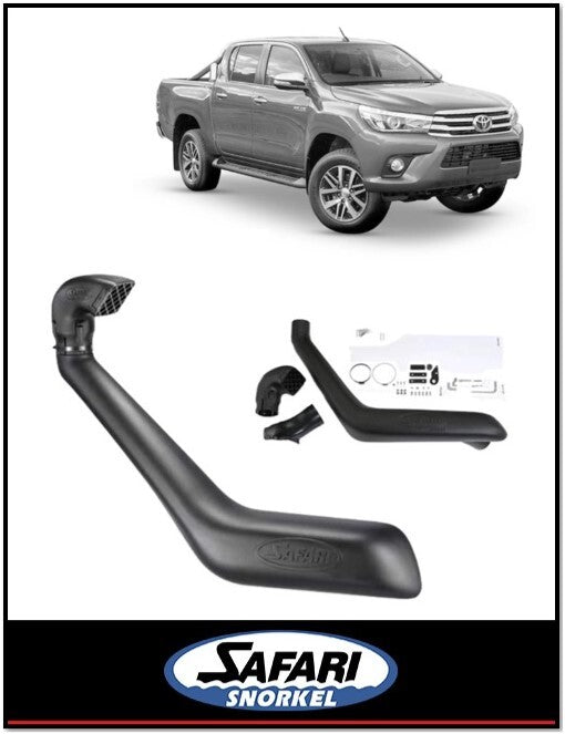 SAFARI ARMAX SNORKEL KIT FITS TOYOTA HILUX GUN126R N80 2.8L TD 4CYL SR SR5 1/2015-ON (SS123HP)
