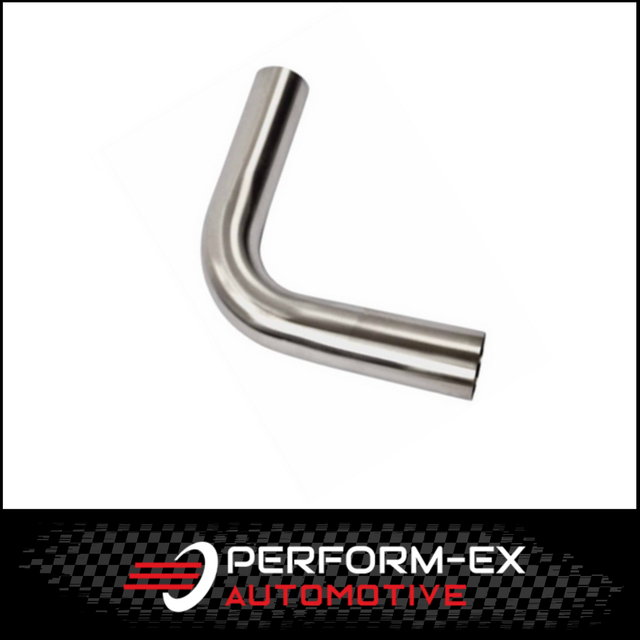 1.78" 48MM X 90 DEGREE MANDREL BEND 304 STAINLESS STEEL EXHAUST PIPE (SSB17890-304)