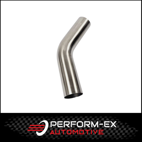 2.5" 63MM X 60 DEGREE MANDREL BEND 304 STAINLESS STEEL EXHAUST PIPE (SSB25060-304)