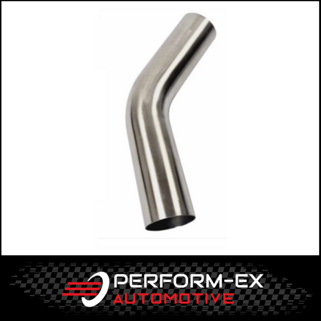 3" 76MM X 60 DEGREE MANDREL BEND 304 STAINLESS STEEL EXHAUST PIPE (SSB30060-304)
