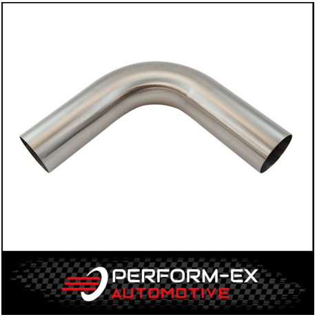 5" 127MM X 90 DEGREE MANDREL BEND 304 STAINLESS STEEL EXHAUST PIPE (SSB50090-304) (Copy)