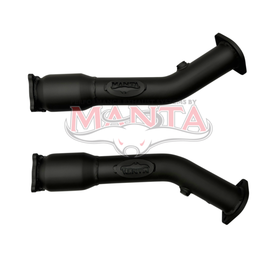 MANTA 3" STAINLESS STEEL HI FLOW CATS FIT HOLDEN COMMODORE VT VU VY VZ 5.7L 6.0L V8 (SSMBC720MANTA)