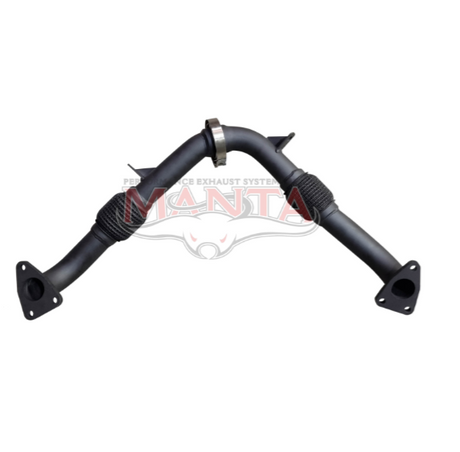 MANTA 1 7/8" CROSS OVER PIPE FITS TOYOTA LANDCRUISER VDJ78R 4.5L V8 2007-2025 (SSMBE294)